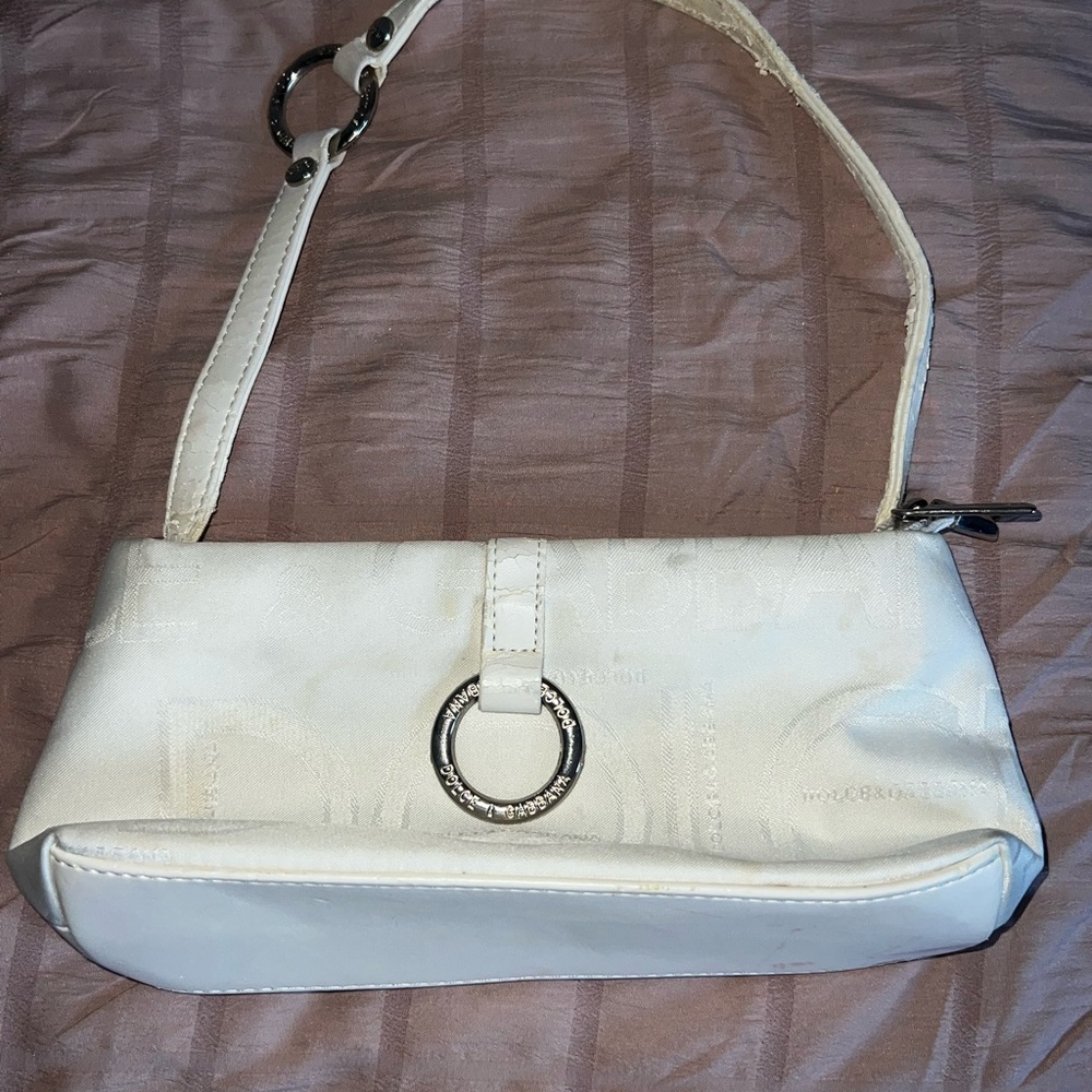 Dolce Gabbana White Purse